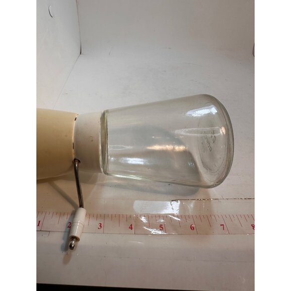 Vintage Federal Housewares Manual Cheese Nuts Coffee Grater Glass Base Hand Cran - Picture 6 of 9